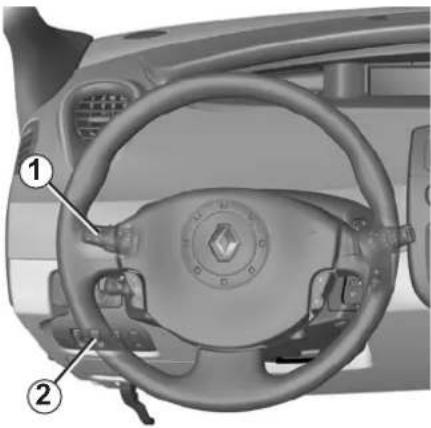 RENAULT Scenic (2008) - VALOT JA MERKKIVALOT - 1