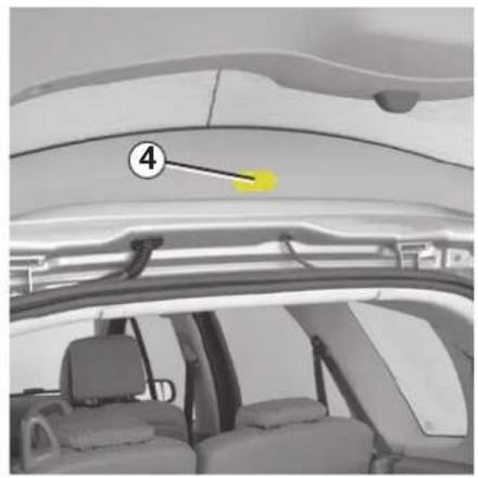 RENAULT Scenic (2008) - SISÄVALOT: polttimoiden vaihto (jatkoa) - 2