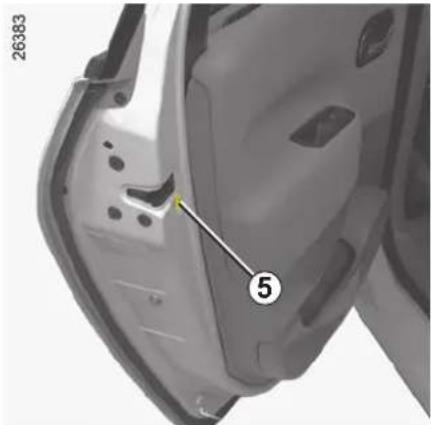 RENAULT Scenic (2008) - OVIEN AVAAMINEN JA SULKEMINEN (jatkoa) - 2