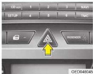 CD ATM 1 2 3 NAVI SETUP 4 5 6 TMC PASSenger OED0460450
