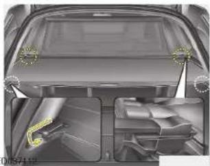 KIA Cee'd (2006) - Poista suojaverkko seu-raavasti - 3