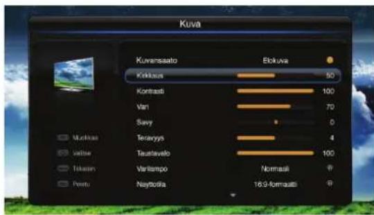 PIONEER L46S3D13N - Kirkkaus / Kontrasti / Väri / Sävy / Terävyys - Kuva - 1