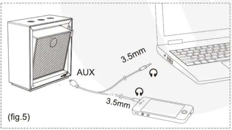 AUX 3.5mm 3.5mm (fig.5)