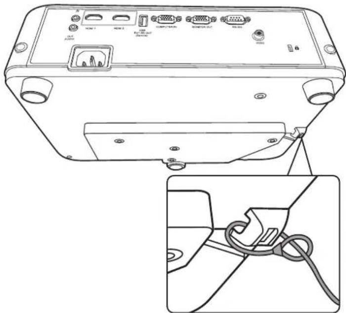 VIEWSONIC PX701HDP - Turva-aukon käyttäminen - 1