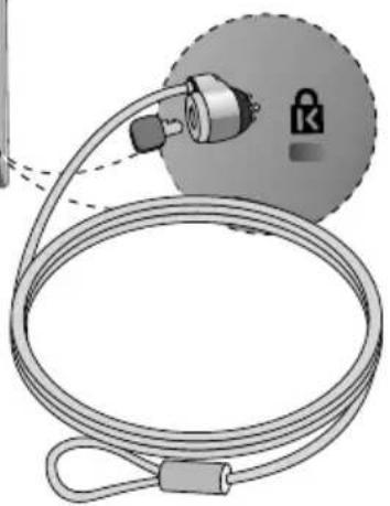 LG L2000CE-SF - Υποδοχή ασφάλειας Kensington - 1