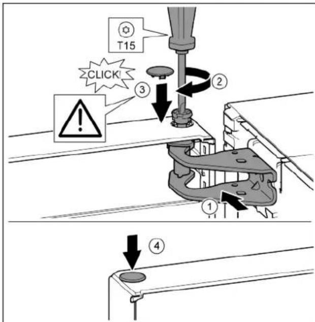 LIEBHERR KBbs 4374 - Τοποθέτηση πόρτας - 1