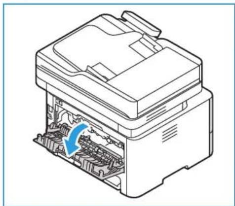 XEROX B215V - Takalevyn käyttö - 2
