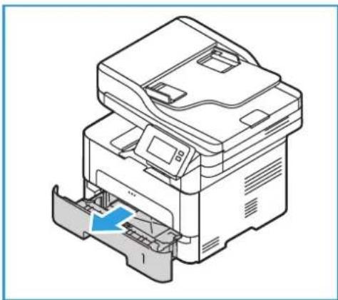 XEROX B215V - Paperitukkeumien tyhjentäminen alustalta 1 - 1