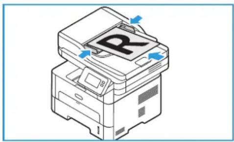 XEROX B215V - Skannaus paikalliseen tai verkkoyhteydessä olevaan tietokoneeseen - 2
