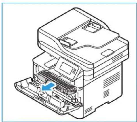 XEROX B215V - Rumpukasetin vaihtaminen - 1