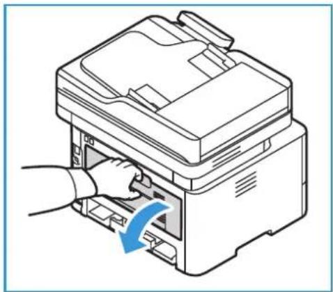 XEROX B215V - Paperin käpristyminen - 1