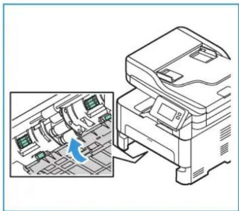 XEROX B215V - Paperitukkeumien tyhjentäminen alustalta 1 - 5