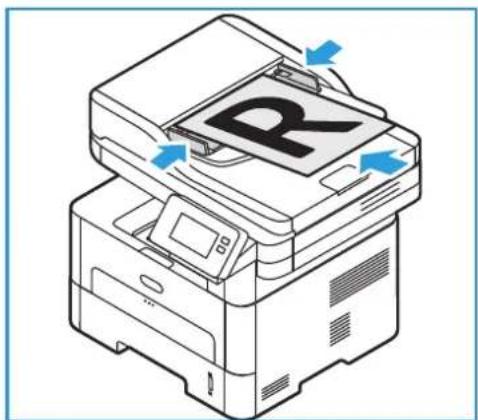 XEROX B215V - Originaalien syöttölaitteen ohjeet - 1