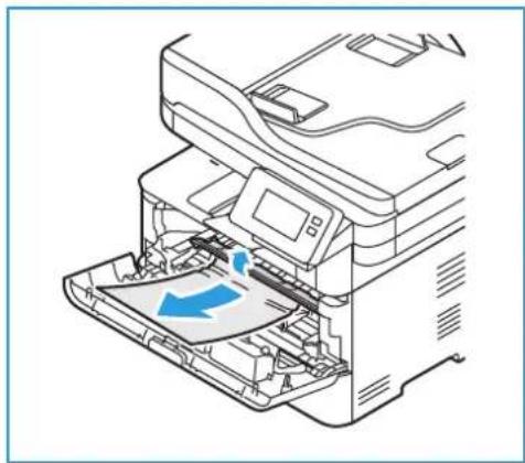 XEROX B215V - Paperitukkeumien tyhjentäminen tulostimen sisältä - 2