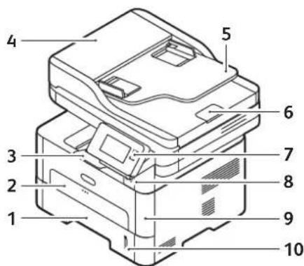 XEROX B215V - Näkymä edestä - 1