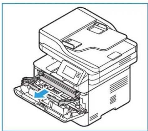 XEROX B215V - Rumpukasetin vaihtaminen - 2