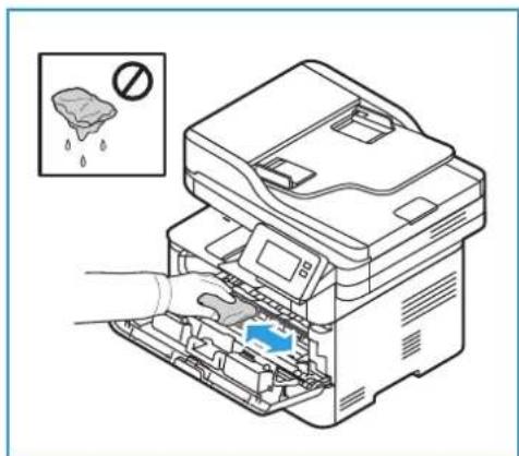 XEROX B215V - Puhdistus sisäpuolelta - 3