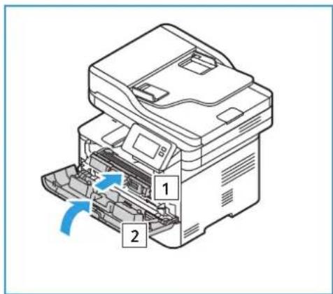 XEROX B215V - Paperitukkeumien tyhjentäminen tulostimen sisältä - 3