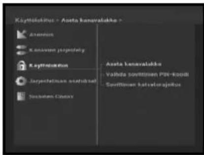 Käyttülakitus > Aseta kanavalukka > Anastika Kanavalikas jorgedelig K-sympesikus Jorgeditinen senkõkõel Nucahen Ohtav Aseta kanavalukka Valbla sevittinen PEN-koudi Suvittinen katalorajitus