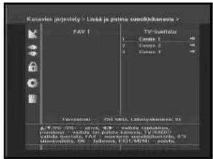 Kanavien jarjostky > Listki ja polsta sunsibikkanava > FAV 1 TV-band ratio 1 Camera 1 2 Camera 2 3 Camera 3 Tectrastrial: FDI MGO, Librotykansuva: CI A:\7.70 - 700 - plnta, <--> - valde tarablanas, poslava - valde tar polsta namena, TV/8300, valda tanota, FAV - poslava tarablanetela, 5'9 turaavolata, ON - foliarra, EST/8300 - polsta.