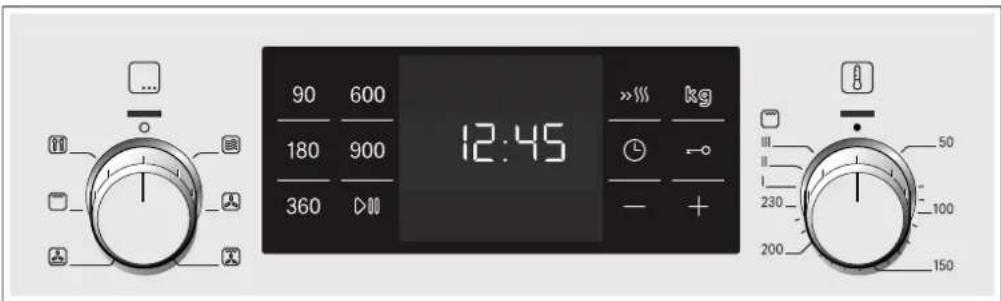 90 600 180 900 360 >> 12:45 > > kg - + 230 200 150 50