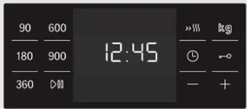 90 600 180 900 360 >00 12:45 >> 333 kg — — ○ -∞ — +