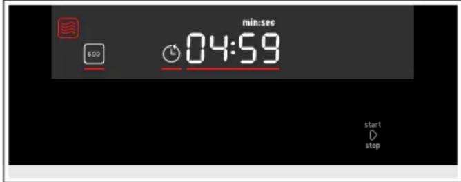 min:sec 04:59 start stop