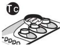 CANDY CTT 82TVRU - TEMPERATURE SELECTOR KNOB - 1