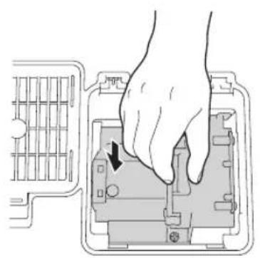 EPSON PowerLite Pro Cinema 800 - Replacing the Lamp - 5