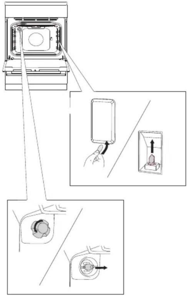 GORENJE EC9617W - LAMPUN VAIHTAMINEN - 1