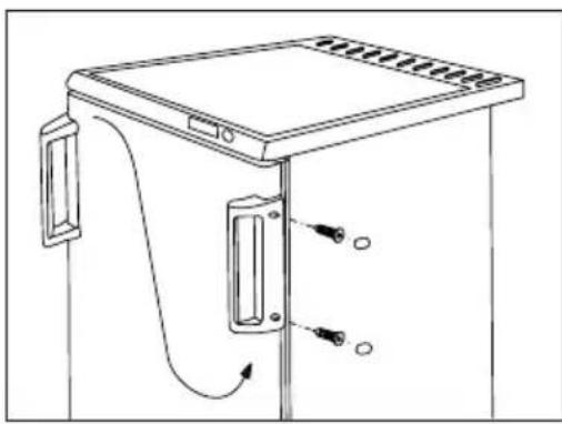 ZANUSSI ZFT 312 W - Omhängning av dörr - 3