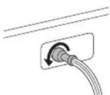 LG W4WR508S0W - Tulovesisuodattimen puhdistaminen - 1