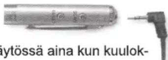 kytössä aina kun kuulok-