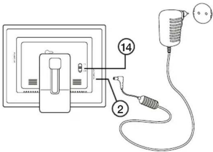 Clas Ohlson PF-8DN-283V3RTC - Muuntajan liittäminen - 1