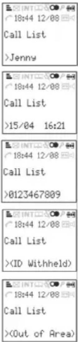 18:44 12/08 Call List >Jenny 18:44 12/08 Call List >15/04 16:21 18:44 12/08 Call List >0123467809 18:44 12/08 Call List > 18:44 12/08 Call List >