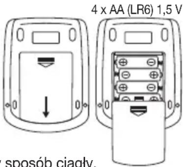 SANITAS SBM 52 - Wkładanie baterii - 1