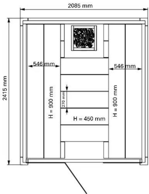 HARVIA Solide S2125LD - 3