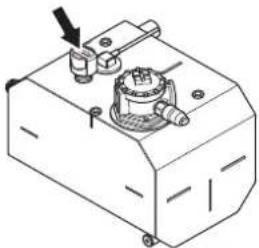 HUSQVARNA DXR140 - Hydraulinesteen tyhjentäminen - 1