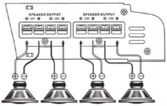 SPEAKER OUTPUT C81 C82 SPEAKER OUTPUT C83 C84 BR106000 BR106200