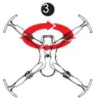 Syma W1 - Kalibrering av kompassen - 3