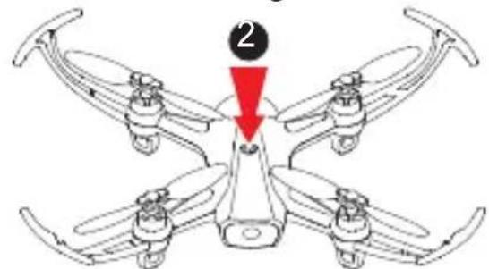 Syma W1 - Parkoppling av fjärrkontrollen och drönaren - 2