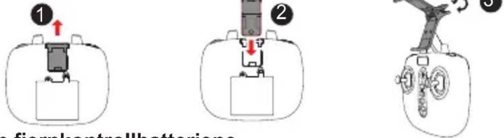 Syma W1 - Sette inn batteriet - 3