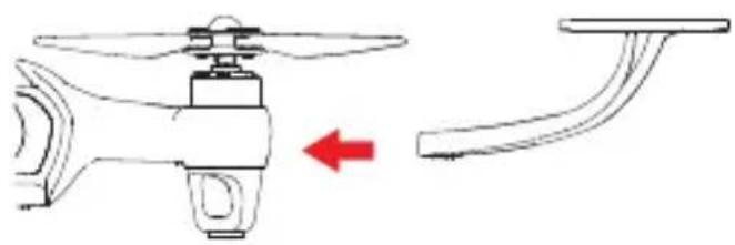 Syma W1 - Installation av propellerskydden - 1