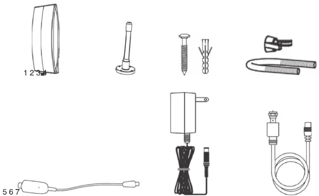 Clas Ohlson A5960 - Innehåll - 1