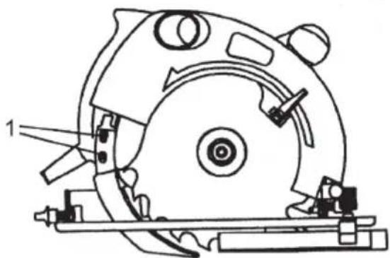 Cotech 30-8612 - Innstilling av sagedybde - 1