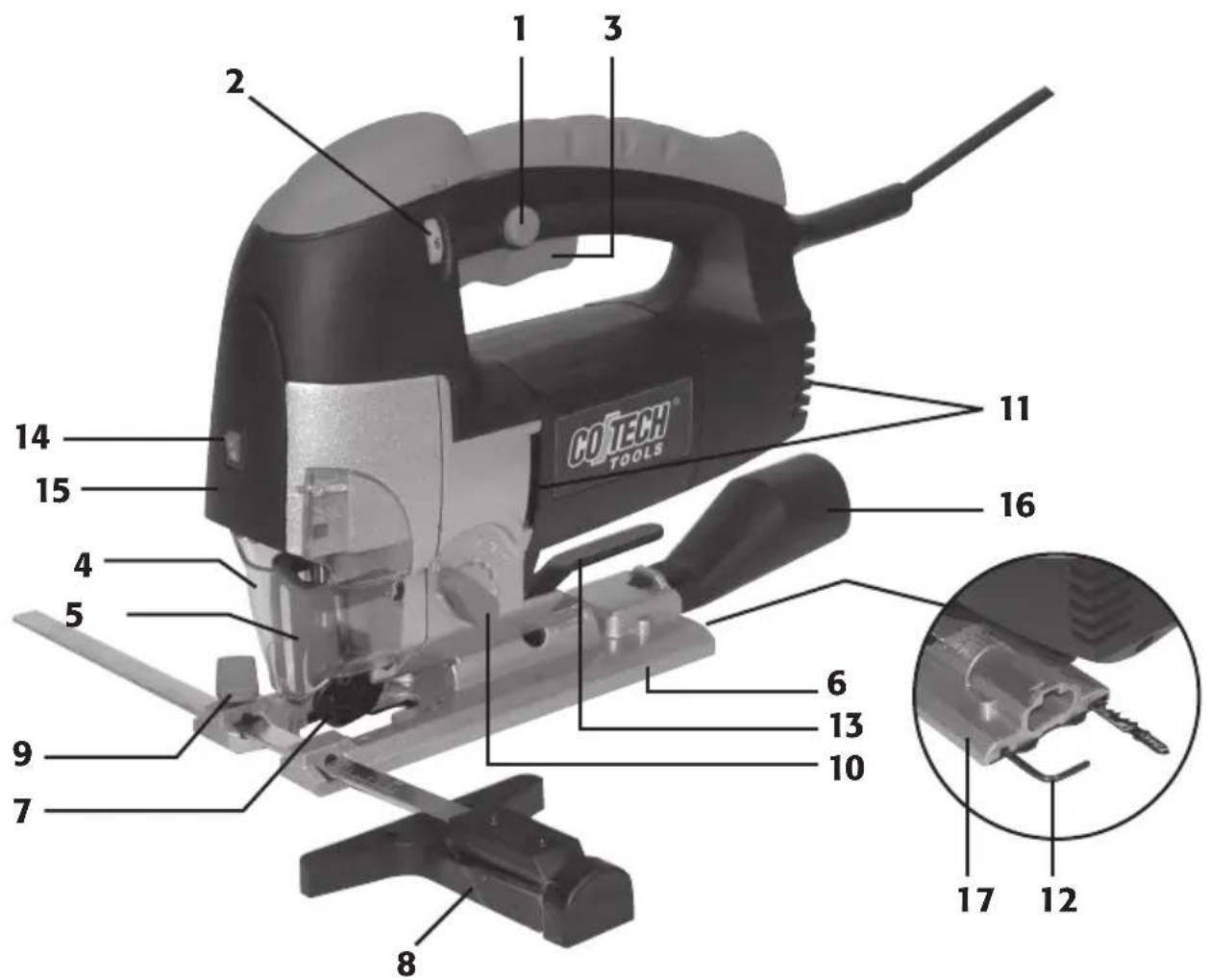 COTECH TOOLS 1 2 3 4 5 6 7 8 9 10 11 12 13 14 15 16