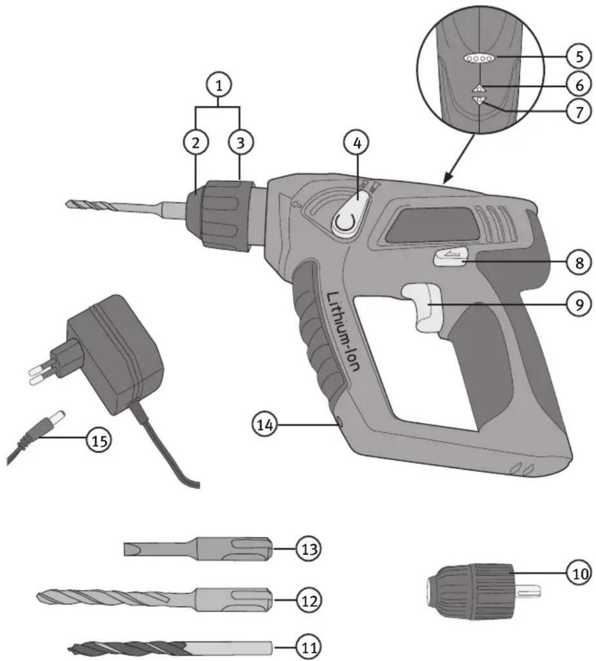 Lithium-Ion 1 2 3 4 5 6 7 8 9 10 11 12 13 14 15