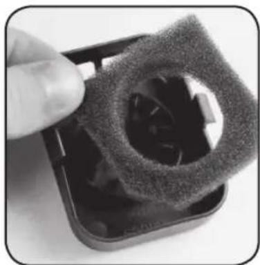 Cotech HY33PD-1 - Rengör luftfiltret så här: - 1