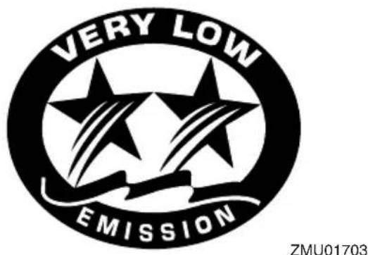 VERY LOW EMISSION ZMU01703