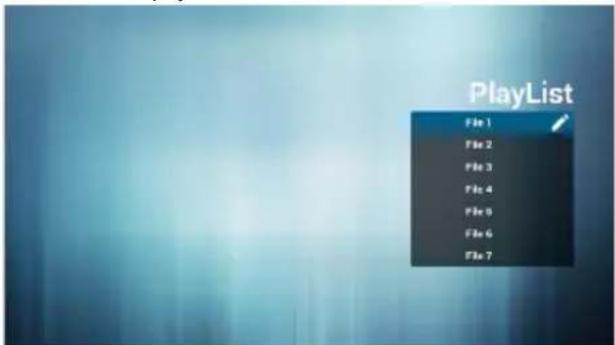 PlayList File 1 File 2 File 3 File 4 File 5 File 6 File 7